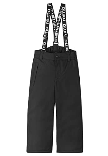 Reima Kids Loikka Winter Pants Schwarz - Wasserdichte robuste Kinder Schneehose, Größe 104 - Farbe Black von Reima