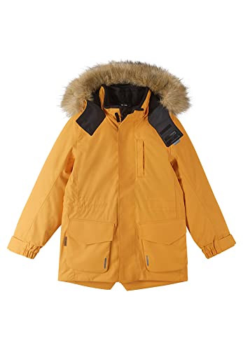 Reima Kids Naapuri Winter Jacket Gelb - Wasserdichte atmungsaktive Kinder Winterjacke, Größe 116 - Farbe Radiant Orange von Reima