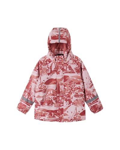 Reima Koski Jam (5100024A-1127) children's rain jacket with fleece lining, comfort and protection from the rain, hood and reflective elements 98 von Reima