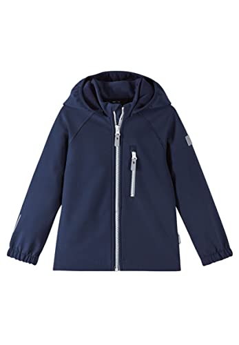 Reima Vantti Softshelljacke für Kinder, Mädchen & Jungen, elastisch, strapazierfähig, mit Fleece-Innenseite von Reima