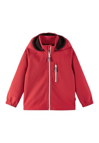 Reima Softshell Jacke Vantti für Kinder | wasserdichte Regenbekleidung für Jungen und Mädchen Reima Red von Reima