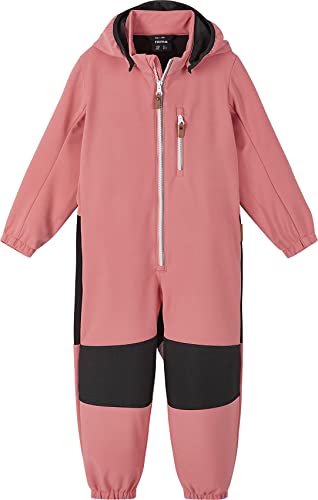 Reima Nurmes Softshell Overall Kinder rot/schwarz Kindergröße 110 2022 von Reima