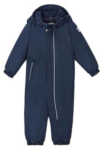 Reima Toddlers Puhuri Winter Overall Blau - Isolierter wasserdichter Kleinkinder Schneeanzug, Größe 80 - Farbe Navy von Reima