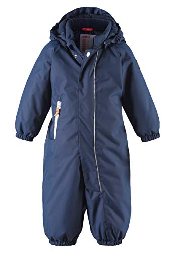 Reima Toddlers Puhuri Winter Overall Blau - Wasserdichter warmer Kleinkinder Reimatec Schneeanzug, Größe 86 - Farbe Navy von Reima