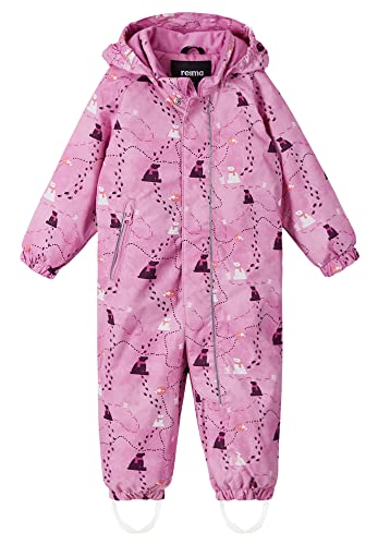 Reima Toddlers Puhuri Winter Overall Pink, Kinder Isolationshose, Größe 80 - Farbe Cold Pink von Reima