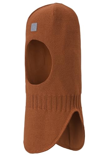 Reima Toddlers Starrie Balaclava Braun - Merino Bequeme warme Kinder Schalmütze, Größe 48 - Farbe Cinnamon Brown von Reima