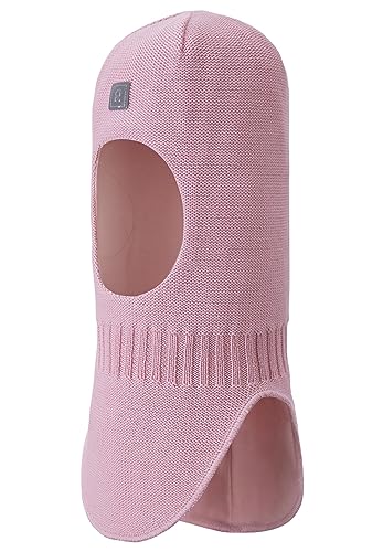 Reima Toddlers Starrie Balaclava Pink - Merino Bequeme warme Kinder Schalmütze, Größe 50 - Farbe Pale Rose von Reima