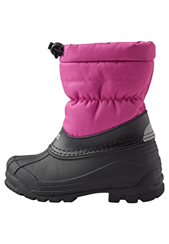 Reima Kinder Winterstiefel Nefar, wasserabweisender Schneestiefel, robuste, wattierte Kinder Winterschuhe für die kalte Jahreszeit Magenta Purple 35 von Reima