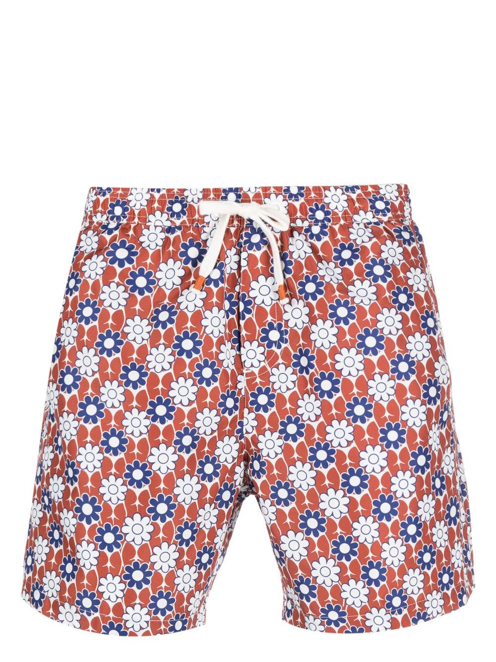 Reina Olga Badeshorts mit Blumen-Print - Braun von Reina Olga