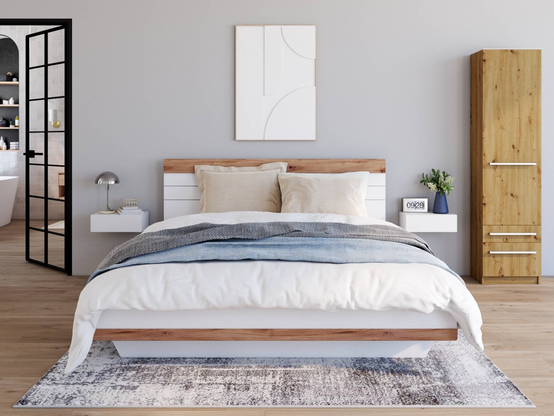 Reinders Bild "Saturn" mit 3D-Textur von Reinders!