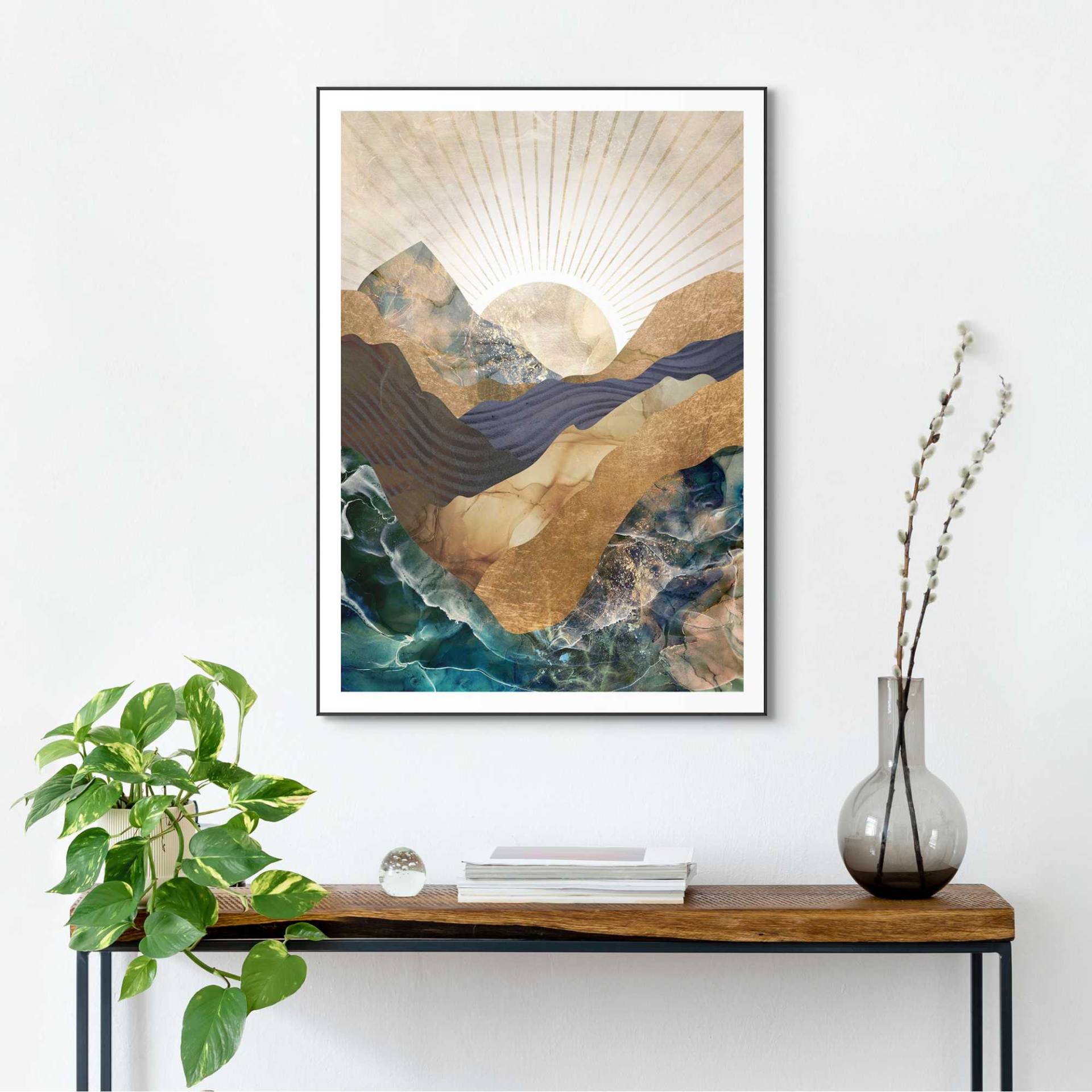 Reinders Bild mit Rahmen "Autumn Mountains" von Reinders!