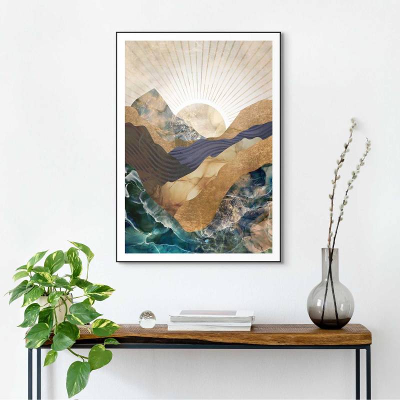 Reinders Bild mit Rahmen "Autumn Mountains" von Reinders!