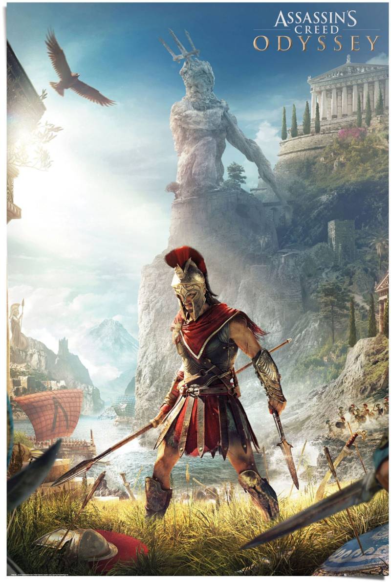 Reinders Poster "Assassin`s Creed Key Art" 1 Stk. tlg. von Reinders!