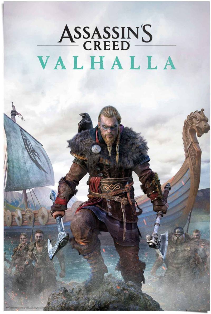 Reinders Poster "Assassins Creed Valhalla" 1 Stk. tlg. von Reinders!