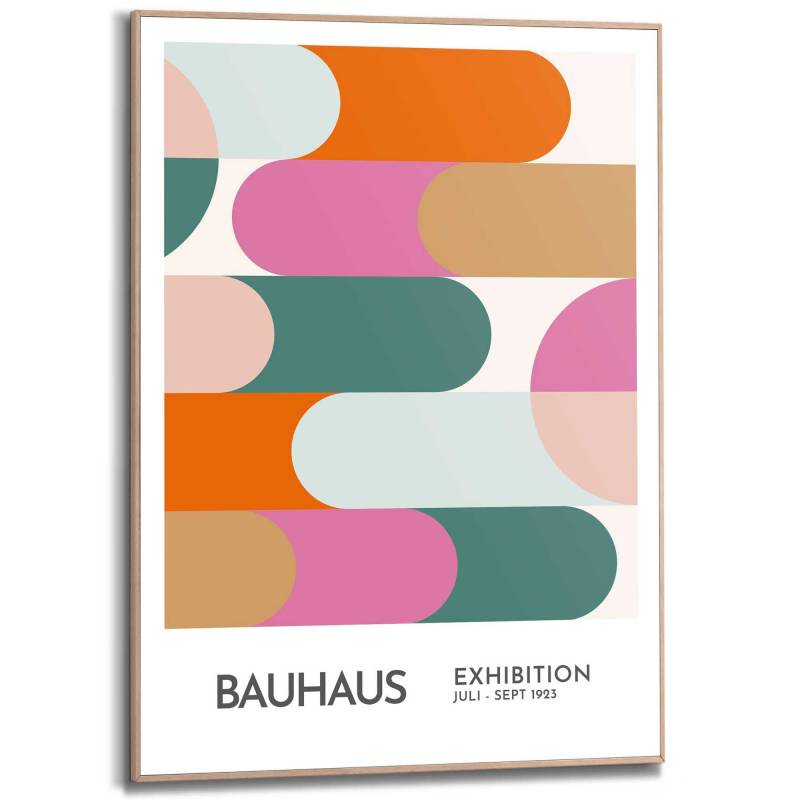 Reinders Poster "Bauhaus Style" Wohnzimmer - Exhibition - Mehrfarbig - MDF - Kunst - 50x70 cm von Reinders!