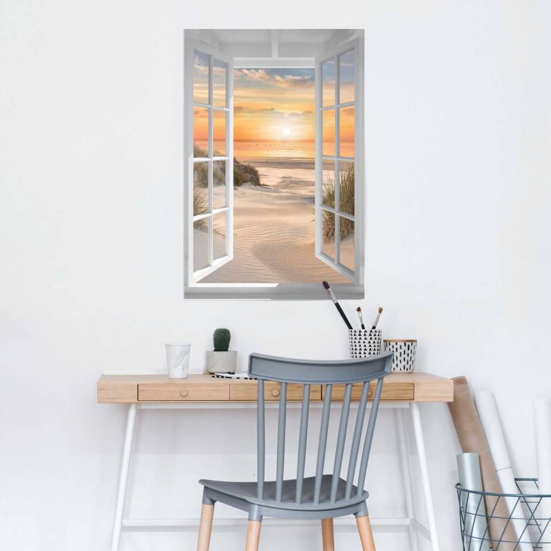 Reinders Poster "Beautiful Dunes Window" von Reinders!