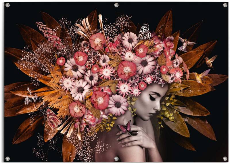 Reinders Poster "Blumenreichtum" leichtes und wasserfestes Gartenposter für den Außeneinsatz von Reinders!