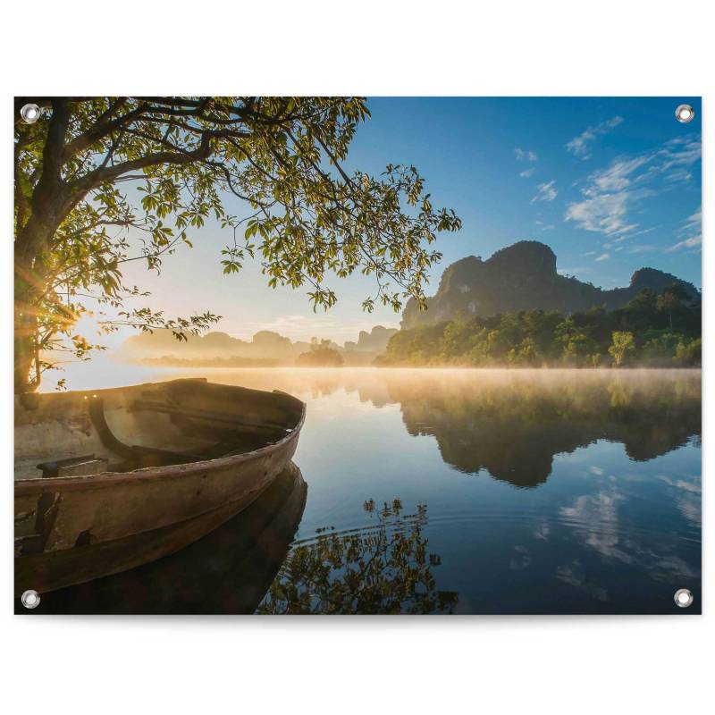 Reinders Poster "Boot auf dem See" Outdoor für Garten oder Balkon von Reinders!