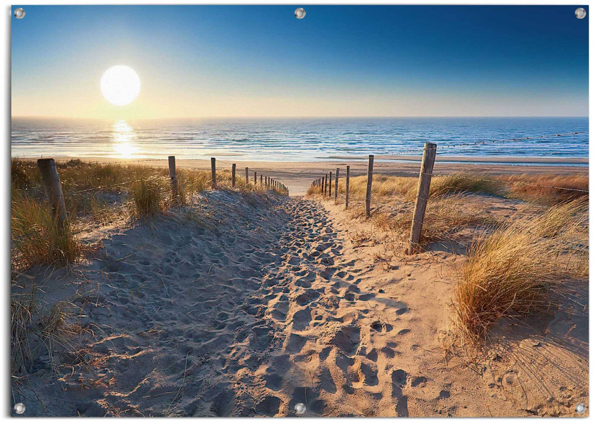 Reinders Poster "Dünenweg zum Meer" von Reinders!