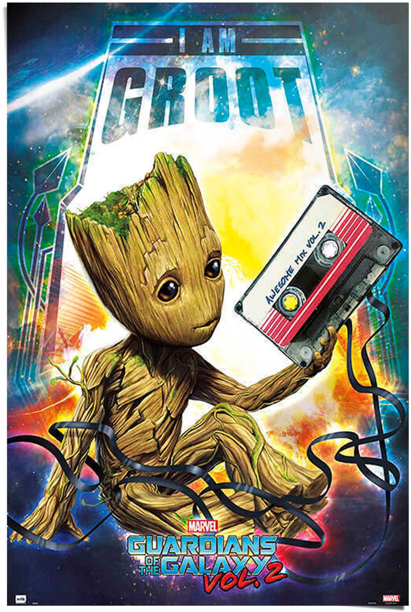 Reinders Poster "Guardians Of The Galaxy - Vol 2" von Reinders!