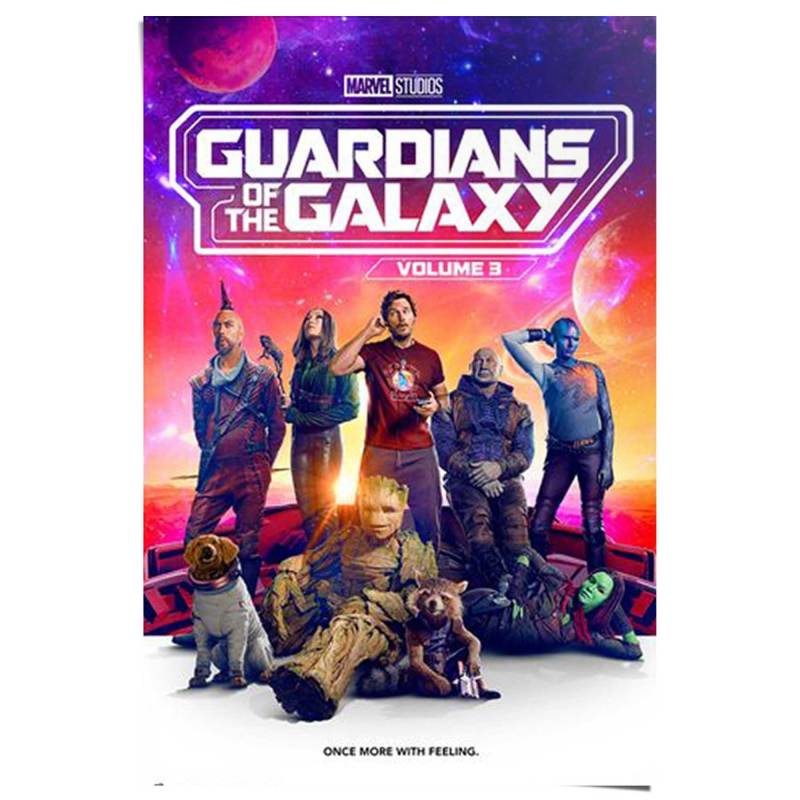 Reinders Poster "Guardians of the Galaxy - volume 3 Marvel" von Reinders!
