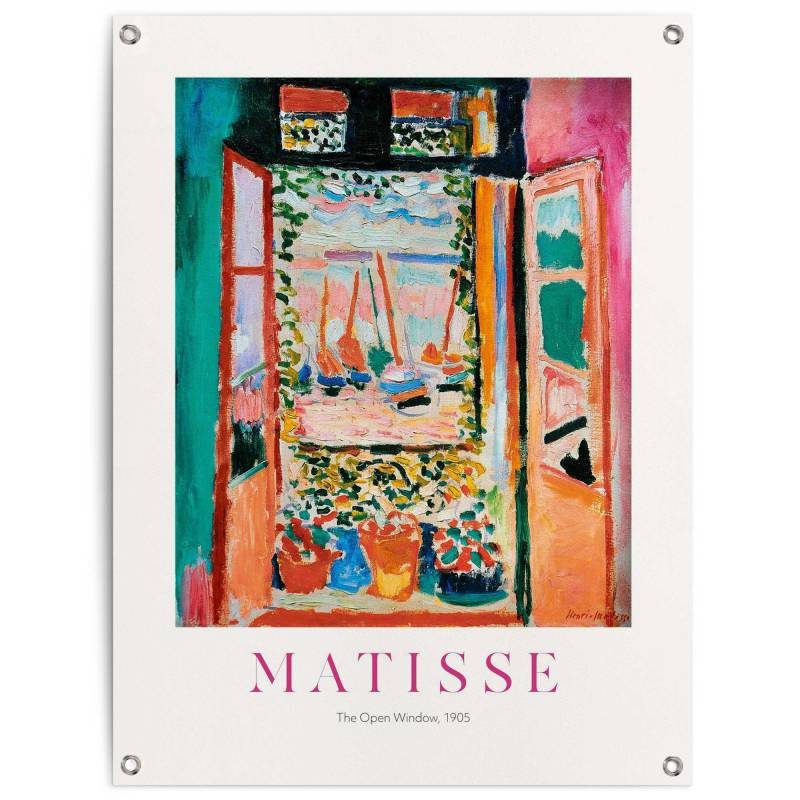 Reinders Poster "Henri Matisse Window" Outdoor für Garten oder Balkon von Reinders!