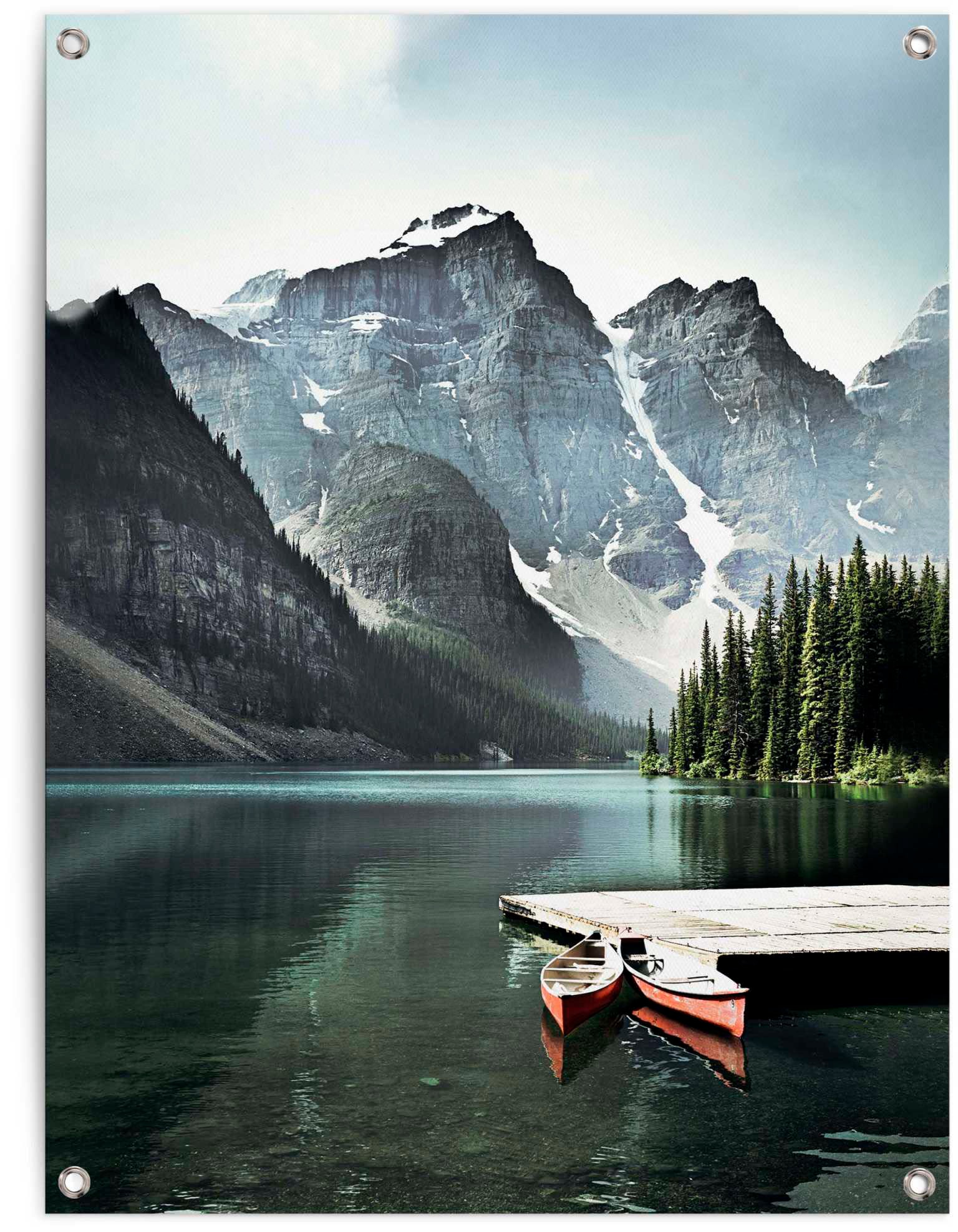 Reinders Poster "Lake Moraine" von Reinders!