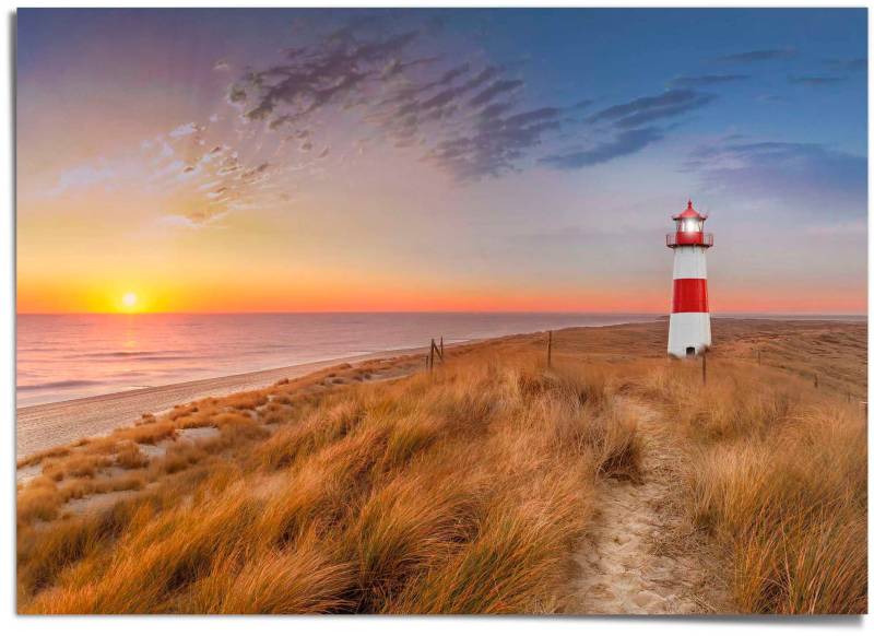 Reinders Poster "Leuchtturm" von Reinders!