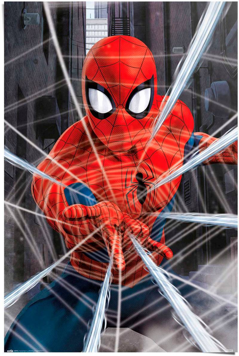 Reinders Poster "Marvel Spiderman - gotcha" von Reinders!