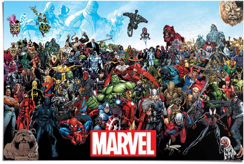 Reinders Poster "Marvel Universe" 1 Stk. tlg. von Reinders!