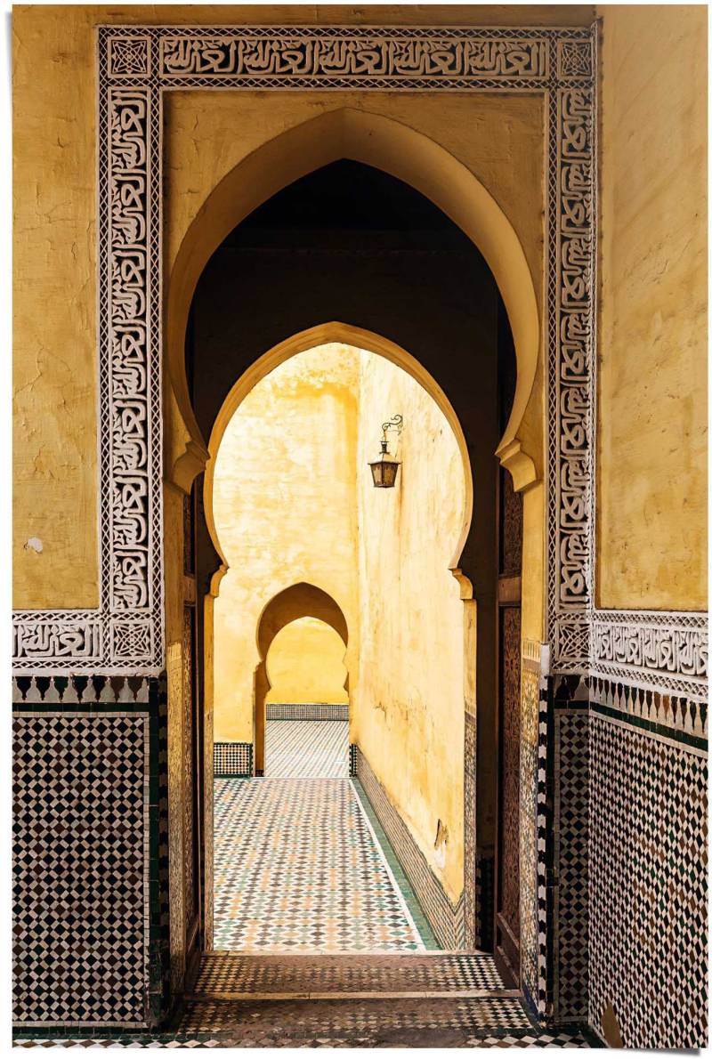 Reinders Poster "Mediterraner Eingang Mittelmeer - Mediterrane Gemälde" 1 Stk. tlg. von Reinders!