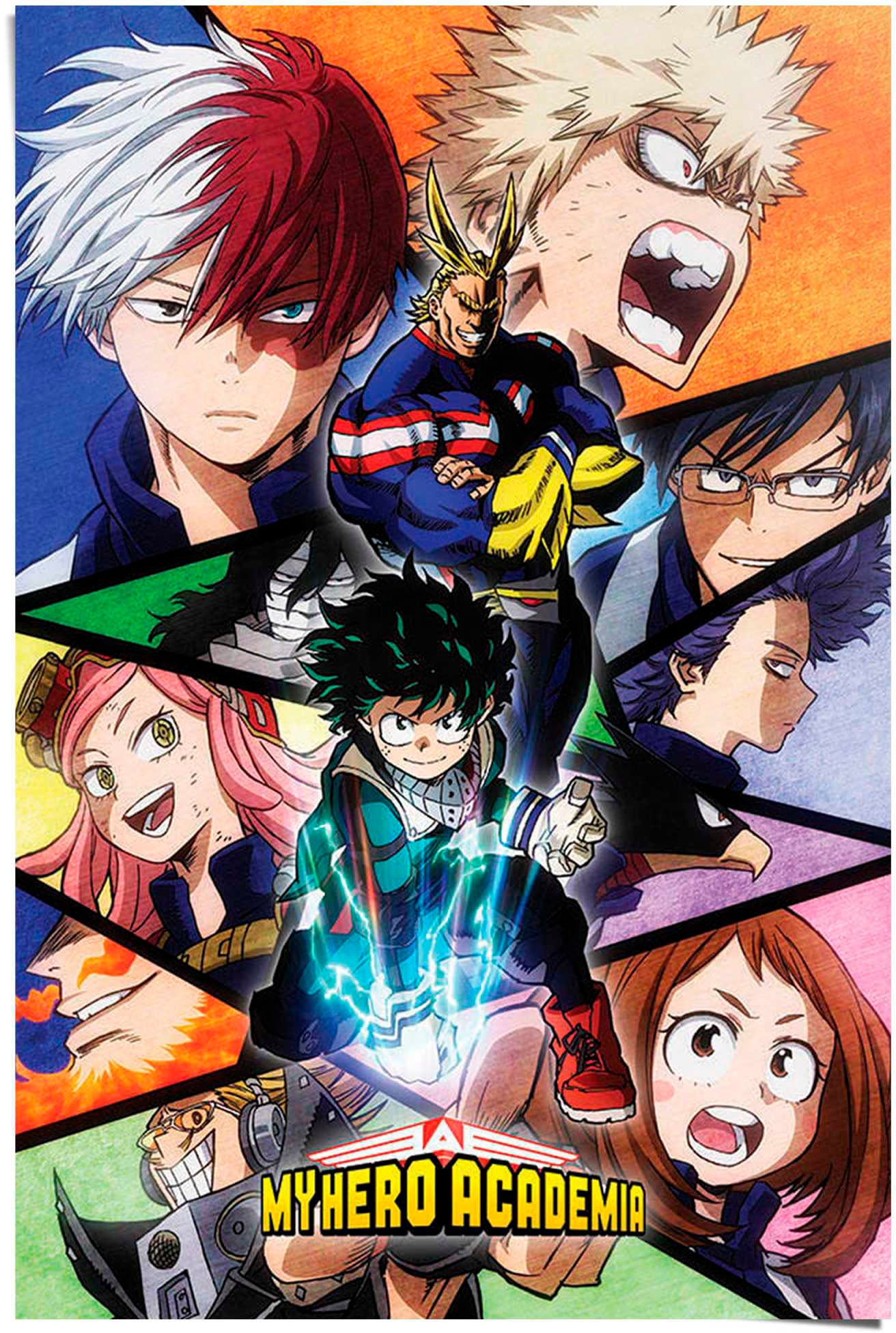 Reinders Poster "My Hero Academia" von Reinders!