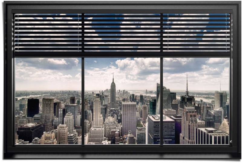 Reinders Poster "New York Fensterblick" 1 Stk. tlg. von Reinders!