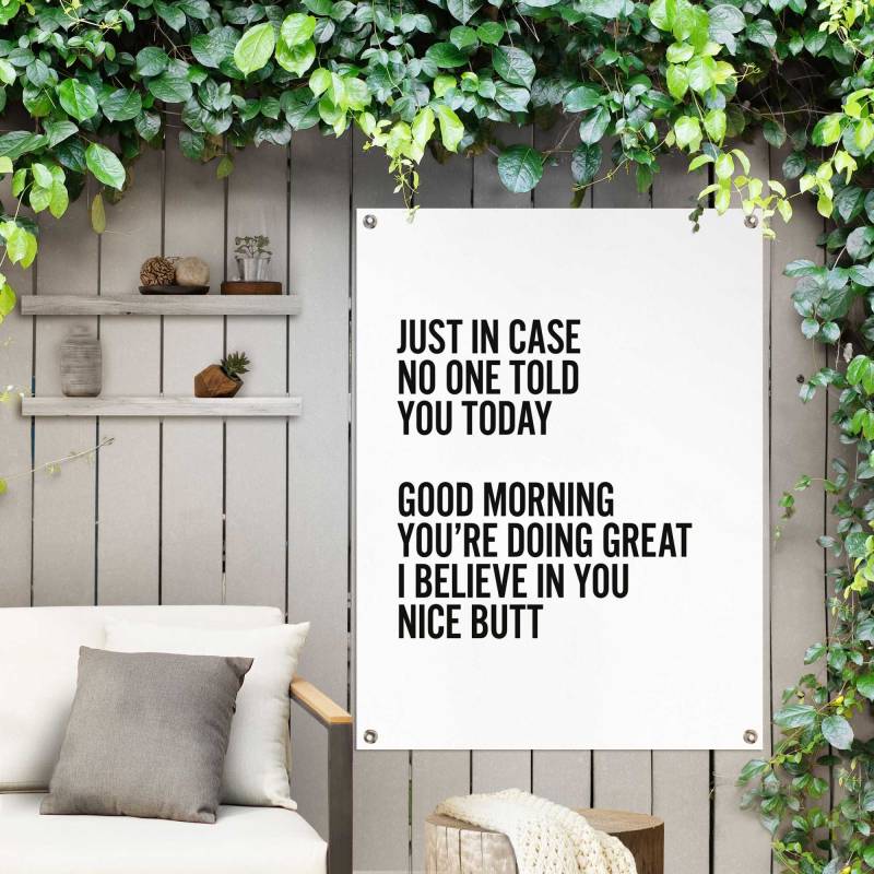 Reinders Poster "Nice Butt" Outdoor für Garten oder Balkon von Reinders!