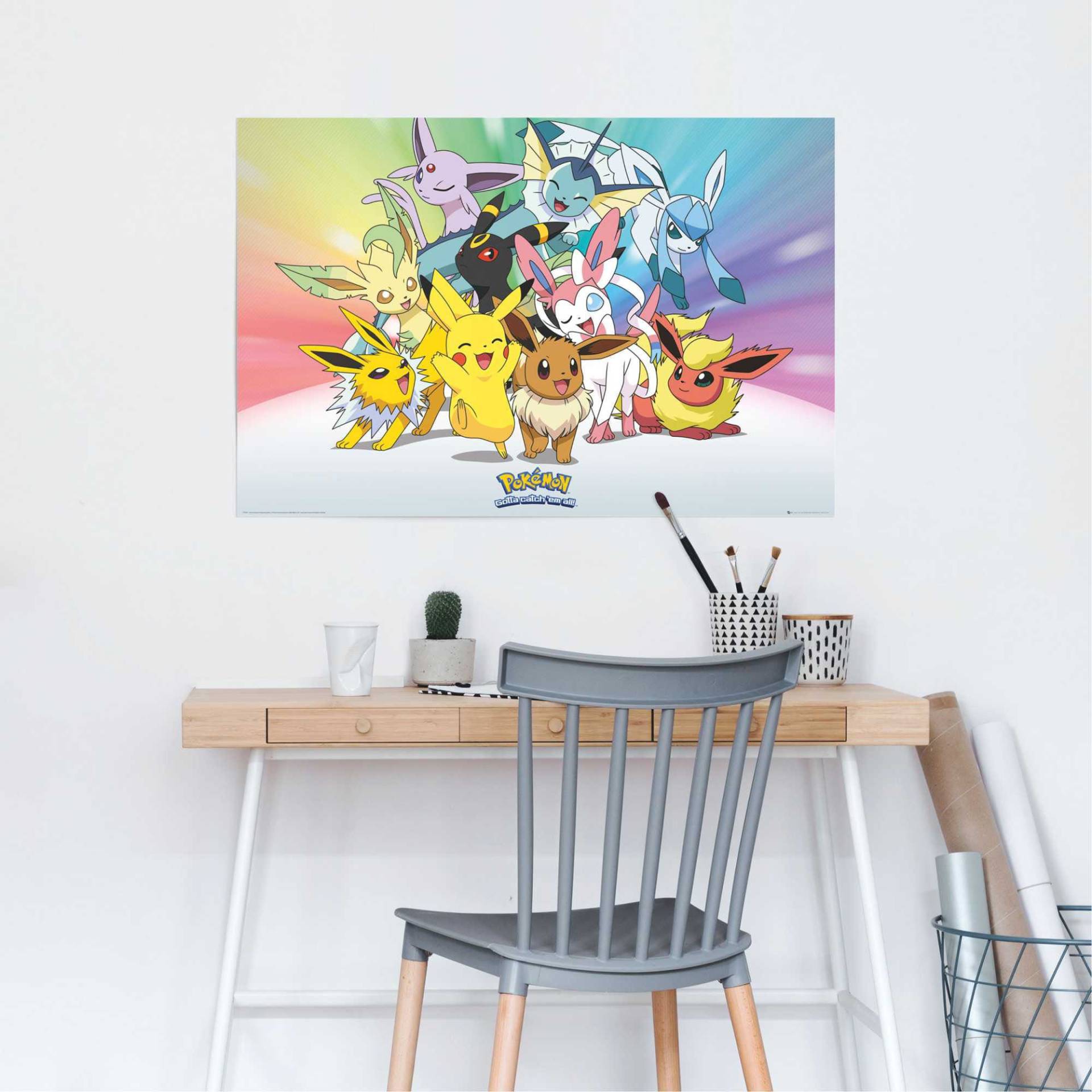 Reinders Poster "Poster Pokemon", Comic, (1 St.) von Reinders!