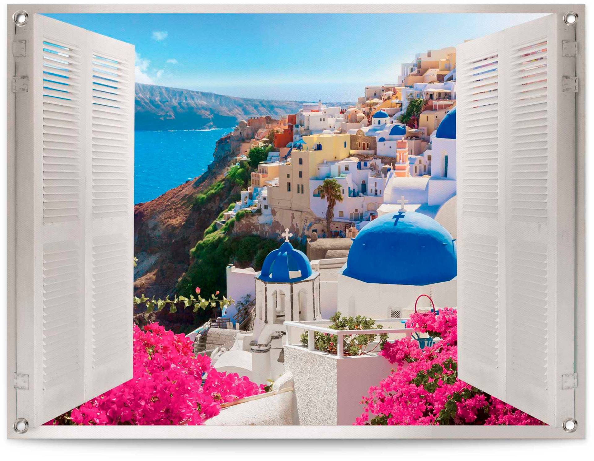 Reinders Poster "Santorini" von Reinders!