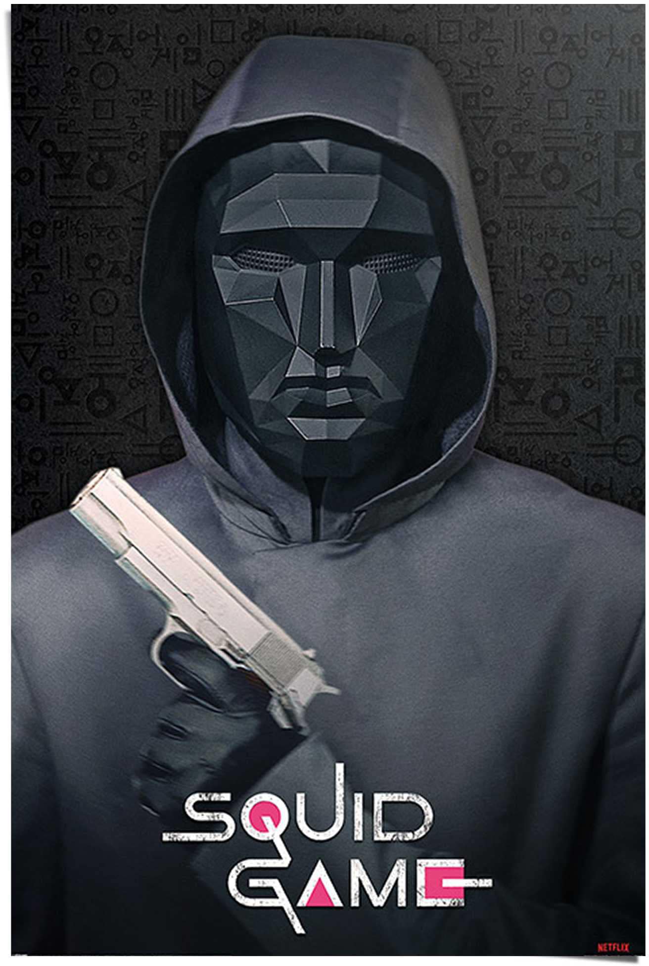 Reinders Poster "Squid Game - front man" von Reinders!