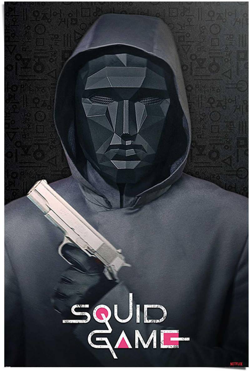 Reinders Poster "Squid Game - front man" von Reinders!