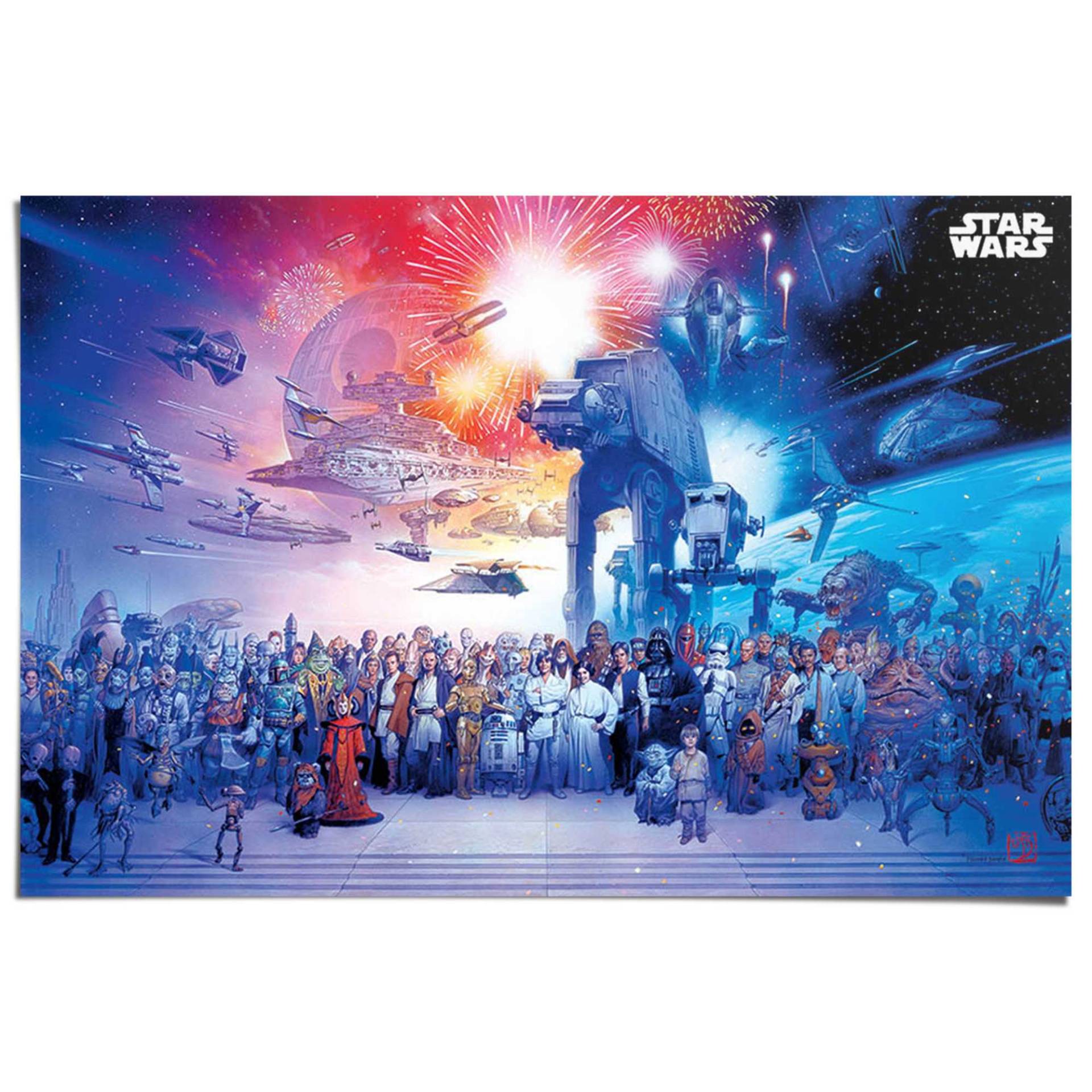 Reinders Poster "Star Wars - universe" von Reinders!