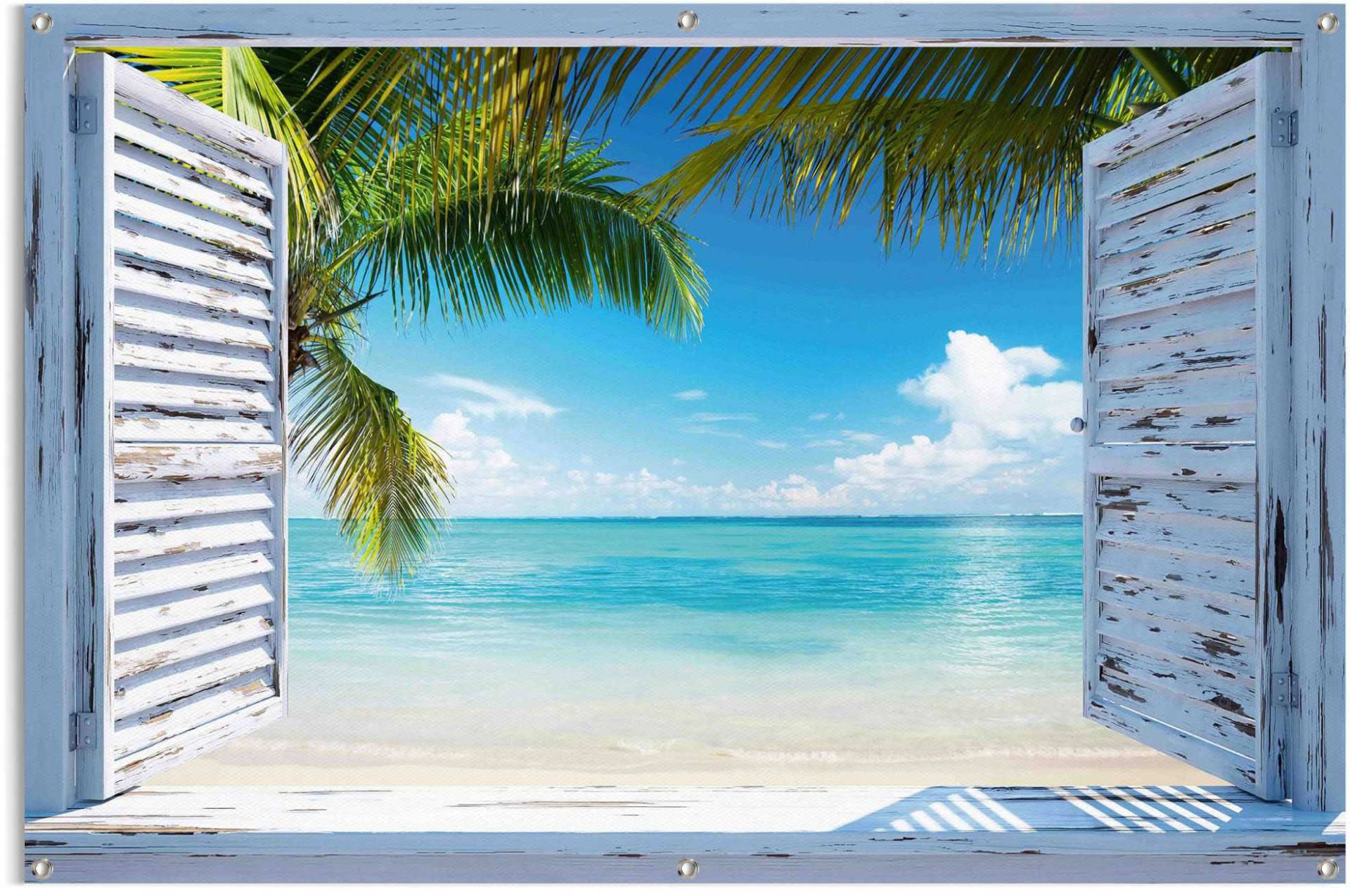 Reinders Poster "Strandfenster" von Reinders!