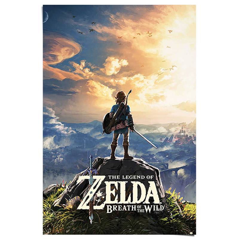 Reinders Poster "The Legend Of Zelda - breath of the wild" von Reinders!