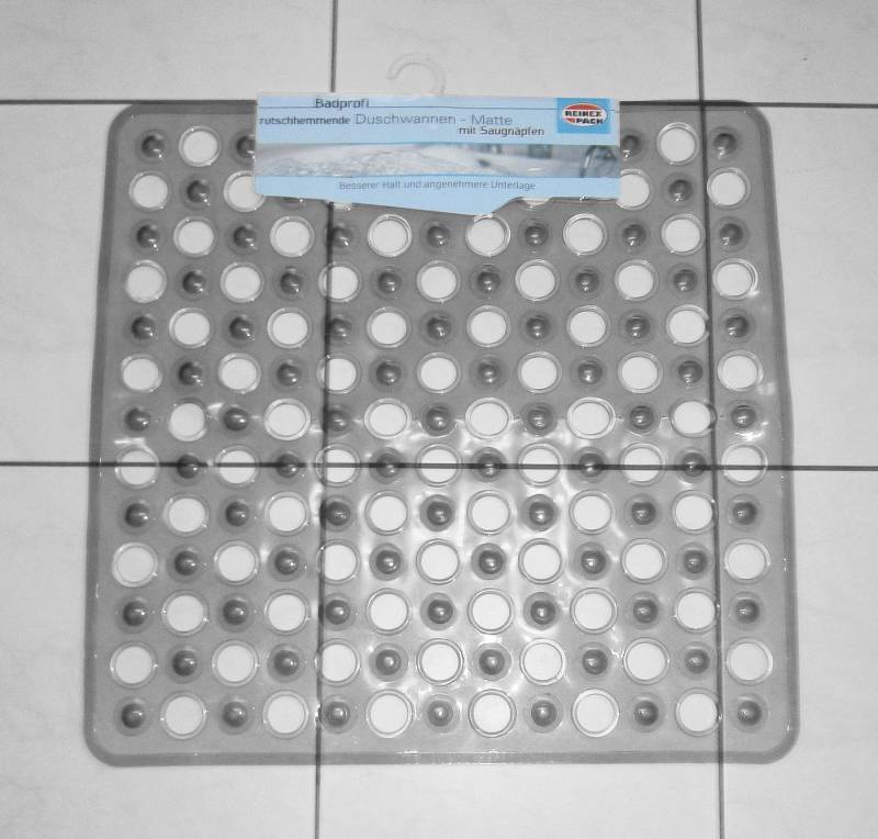 Reinex Duscheinlage DUSCHEINLAGE 54x52,5cm Duschmatte Wanneneinlage Antirutschmatte 37, rutchhemmend von Reinex