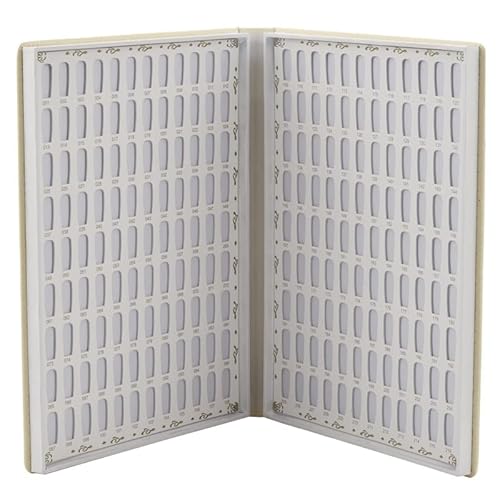 Reinscer 216 Farben Nagel Spitzen Display Buch DIY Nagel Kunst Zeigt Regal Gel Farb Karte Diagramm Malerei Display Board von Reinscer
