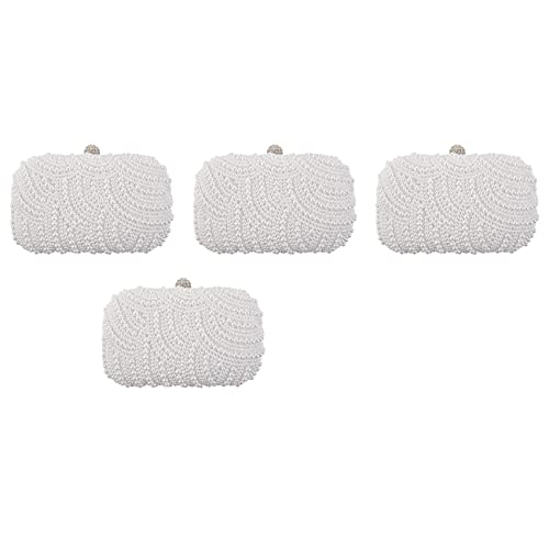 Reinscer 4X Mode Clutch Bag Perlen Party Braut Handtasche Hochzeit Abend Geldbörse Reinscer 4X Mode Clutch Bag Perlen Party Braut Handtasche Hochzeit Abend Geldbörse von Reinscer