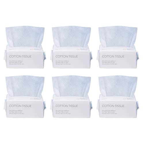 Reinscer 600PCS Einweg-Waschhandtuch, Gesichtstuch Reinigen, Baumwolle Herstellen, Make-Up-Handtuch Entfernen, Gesichtstuch Waschen von Reinscer