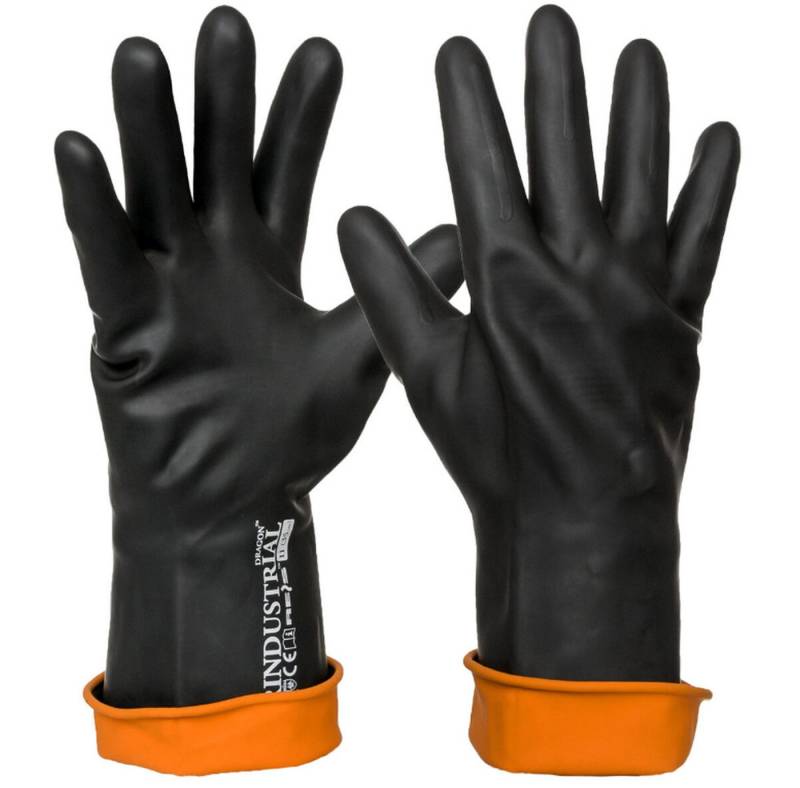 Reis Arbeitshandschuhe Arbeitshandschuhe Gummi Wasserdicht Schutzhandschuhe lang 45cm Gr. 11 von Reis