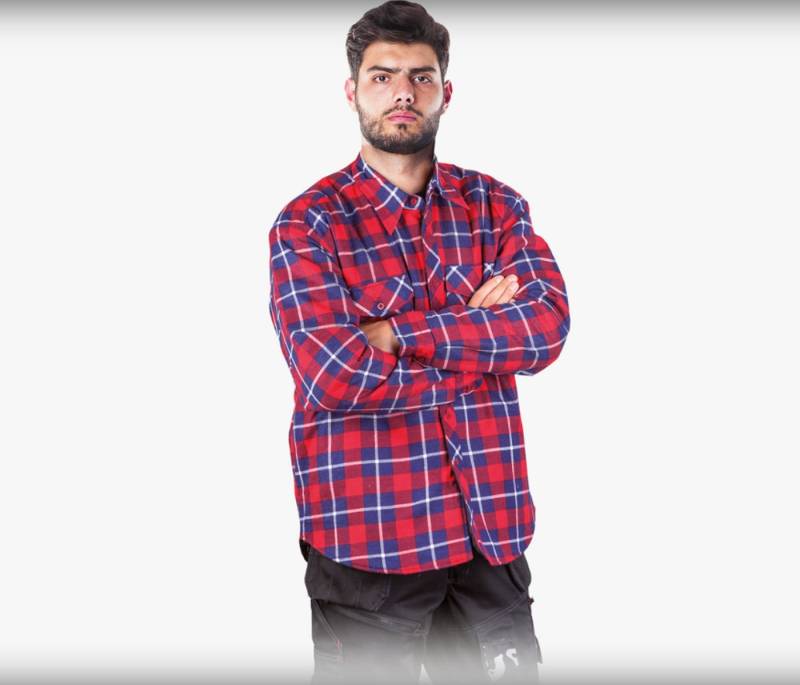 Reis Flanellhemd REIS Arbeitshemd Thermohemd Winterhemd Flanellhemd gefüttert von Reis