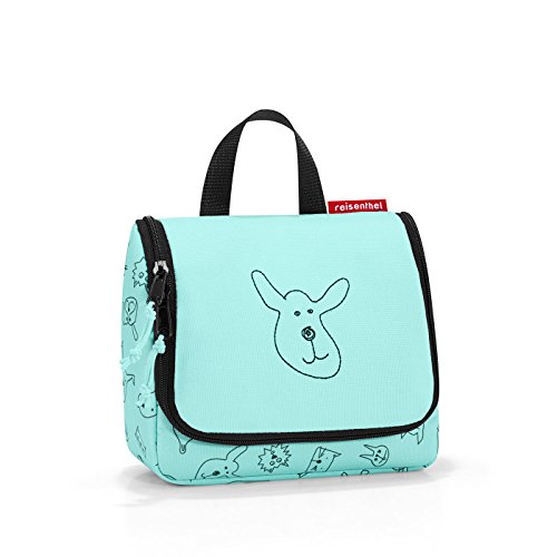 reisenthel toiletbag S Kids Cats and Dogs Mint Ma?e: 18,5 x 16 x 7 cm/Volumen: 1,5 l von reisenthel