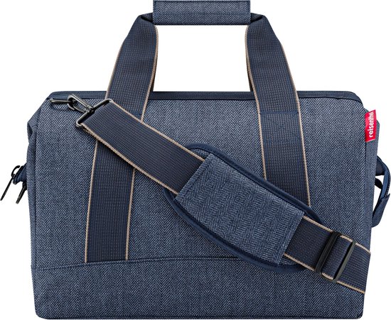Reisenthel Allrounder M Weekender-Herringbone Dark Blue von Reisenthel