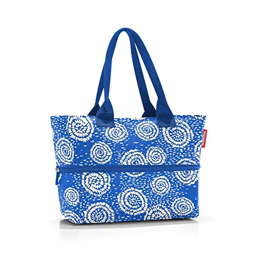 reisenthel shopper e1 RJ Umhängetasche Henkeltasche Strandtasche Tasche, batik strong blue (4070) von reisenthel